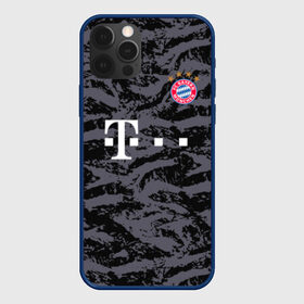 Чехол для iPhone 12 Pro с принтом Bayern away gk 18-19 в Новосибирске, силикон | область печати: задняя сторона чехла, без боковых панелей | bayern | champions league | germany | munchen | бавария | германия | левандовски | лига чемпинов | мюнхен | нойер | рибери | роббен