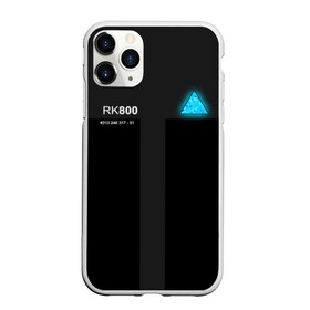 Чехол для iPhone 11 Pro матовый с принтом RK800 CONNOR в Новосибирске, Силикон |  | action | ai | android | connor | dbhpk19 | detroit become human | rk 800 | rk 900 | андроиды | детектив | игра | интерактивное кино | кара | коннор | логотип | маркус | роботы | фирменный стиль | экшн