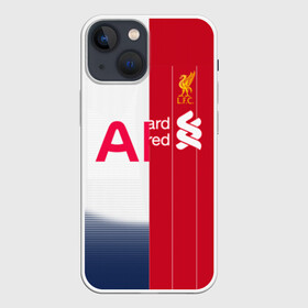 Чехол для iPhone 13 mini с принтом Liverpool vs Tottenham в Новосибирске,  |  | Тематика изображения на принте: champions league | england | final | kane | liverpool tottenham | madrid | salah | spain | кейн | ливерпуль | лига чемпионов | мадрид | салах | тоттенхэм