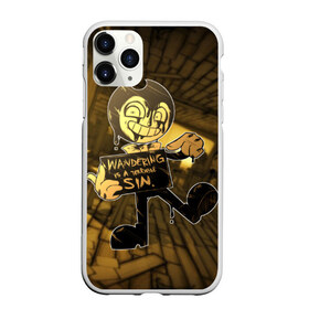 Чехол для iPhone 11 Pro Max матовый с принтом Bendy And The Ink Machine (42) в Новосибирске, Силикон |  | bendy | bendy and the ink machine | devil | game | horror | ink | mask | бенди | бенди и чернильная машина | краска | чернила