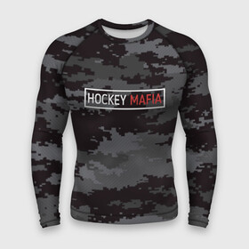 Мужской рашгард 3D с принтом HOCKEY MAFIA в Новосибирске,  |  | camo | hockey | sport | камуфляж | милитари | надписи | сборная хоккея | символика | спорт | спортсмен | форма | хоккей | чемпионат