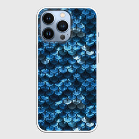 Чехол для iPhone 13 Pro с принтом Синяя чешуя в Новосибирске,  |  | blue | color | fish | gray | mermaid | neyad | pattern | scales | sea | shiny | siren | skin | turquoise | wallpaper | water | бирюзовый | блестящий | вода | кожа | море | неяда | обои | паттерн | русалка | рыба | серый | синий | сирена | цвет |