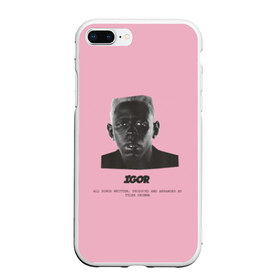 Чехол для iPhone 7Plus/8 Plus матовый с принтом Tyler The Creator (IGOR) в Новосибирске, Силикон | Область печати: задняя сторона чехла, без боковых панелей | Тематика изображения на принте: bomb | boy | cherry | creator | flower | igor | rap | tayler | the | tyler | альбом | игорь | криэйтор | музыка | реп | рэп | тайлер