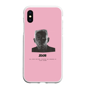 Чехол для iPhone XS Max матовый с принтом Tyler The Creator (IGOR) в Новосибирске, Силикон | Область печати: задняя сторона чехла, без боковых панелей | bomb | boy | cherry | creator | flower | igor | rap | tayler | the | tyler | альбом | игорь | криэйтор | музыка | реп | рэп | тайлер