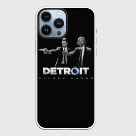 Чехол для iPhone 13 Pro Max с принтом Detroit become human в Новосибирске,  |  | Тематика изображения на принте: 2038 | become | connor | dbh | dbhpk19 | gavin reed | human | quantic | reed | reed900 | rk800 | rk900 | андроид | девиант | детройт | кара | квест | коннор | маркус