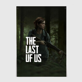 Постер с принтом THE LAST OF US ЭЛЛИ | ОДНИ ИЗ НАС ELLIE в Новосибирске, 100% бумага
 | бумага, плотность 150 мг. Матовая, но за счет высокого коэффициента гладкости имеет небольшой блеск и дает на свету блики, но в отличии от глянцевой бумаги не покрыта лаком | gamer | player | stels | the last of us | the last of us part 2 | бегун | джоэл | каннибалы | охотники | сталкер | топляк | цикады | щелкун | элли