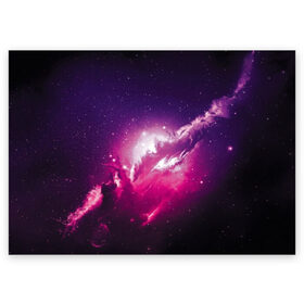 Поздравительная открытка с принтом Галактика в Новосибирске, 100% бумага | плотность бумаги 280 г/м2, матовая, на обратной стороне линовка и место для марки
 | Тематика изображения на принте: astronomy | cosmos | galaxy | nebula | stars | universe | астрономия | вселенная | галактика | звезды | космос | небьюла | цветная