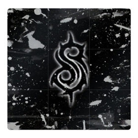 Магнитный плакат 3Х3 с принтом Slipknot. в Новосибирске, Полимерный материал с магнитным слоем | 9 деталей размером 9*9 см | 3d | slipknot | абстракция | брызги красок | гранж | лого | логотип | металл | музыка | ню метал группа | рок | слипкнот | текстура | эмблема