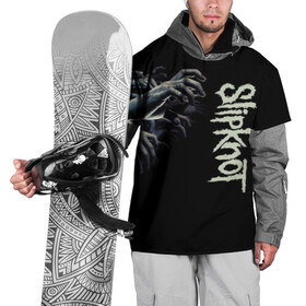 Накидка на куртку 3D с принтом Slipknot. в Новосибирске, 100% полиэстер |  | 3d | slipknot | металл | музыка | надпись | ню метал группа | рок | руки | слипкнот | текстура