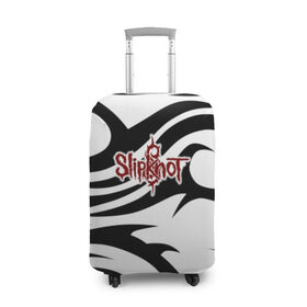 Чехол для чемодана 3D с принтом Slipknot в Новосибирске, 86% полиэфир, 14% спандекс | двустороннее нанесение принта, прорези для ручек и колес | slipknot | джей вайнберг | кори тейлор | крис фен | крэйг джонс | метал | мик томсон | музыка | петля | рок | сид уилсон | скользящий узел | слайпкнот | слипкнот | слипнот | удавка