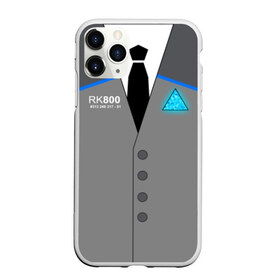 Чехол для iPhone 11 Pro матовый с принтом RK800 CONNOR в Новосибирске, Силикон |  | action | ai | android | connor | dbhpk19 | detroit become human | rk 800 | rk 900 | андроиды | детектив | игра | интерактивное кино | кара | коннор | логотип | маркус | роботы | фирменный стиль | экшн