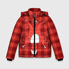 Зимняя куртка для мальчиков 3D с принтом Сумасшедший рыжий кот в Новосибирске, ткань верха — 100% полиэстер; подклад — 100% полиэстер, утеплитель — 100% полиэстер | длина ниже бедра, удлиненная спинка, воротник стойка и отстегивающийся капюшон. Есть боковые карманы с листочкой на кнопках, утяжки по низу изделия и внутренний карман на молнии. 

Предусмотрены светоотражающий принт на спинке, радужный светоотражающий элемент на пуллере молнии и на резинке для утяжки | cat | cool | crazy | fangs | funny | kitty | kote | op | orange | paws | psycho | red | shaggy | tail | киса | клыки | кот | котэ | лапы | ор | оранжевый | прикольно | псих | рыжий | смешно | сумасшедший | хвост