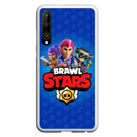 Чехол для Honor P30 с принтом BRAWL STARS в Новосибирске, Силикон | Область печати: задняя сторона чехла, без боковых панелей | brawl | bull | colt | crow | el primo | game | games | leon | moba | online | penny | poco | shelly | spike | star | stars | wanted | брав | бравл | браво | звезда | звезды | игра | игры | лого | моба | онлайн | старс