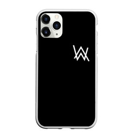 Чехол для iPhone 11 Pro матовый с принтом ALAN WALKER (НА СПИНЕ) в Новосибирске, Силикон |  | alan walker | aw | electro | electro music | music | алан уокер | музыка | музыкант | электро | электронная музыка