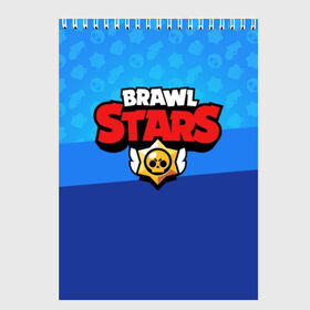 Скетчбук с принтом BRAWL STARS в Новосибирске, 100% бумага
 | 48 листов, плотность листов — 100 г/м2, плотность картонной обложки — 250 г/м2. Листы скреплены сверху удобной пружинной спиралью | Тематика изображения на принте: brawl | bull | colt | crow | el primo | game | games | leon | moba | online | penny | poco | shelly | spike | star | stars | wanted | брав | бравл | браво | звезда | звезды | игра | игры | лого | моба | онлайн | старс