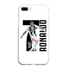 Чехол для iPhone 7Plus/8 Plus матовый с принтом Ronaldo the best в Новосибирске, Силикон | Область печати: задняя сторона чехла, без боковых панелей | calcio | club | cr7 | cristiano ronaldo | dybala | football | full highlights | goals | highlights | italia | juventus | napoli | roma | serie a | белый | италия | клуб | форма | черный | ювентус