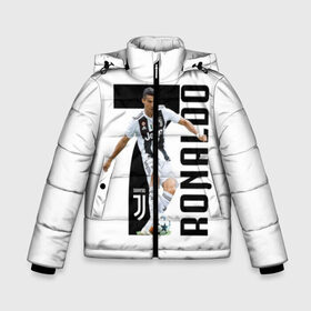 Зимняя куртка для мальчиков 3D с принтом Ronaldo the best в Новосибирске, ткань верха — 100% полиэстер; подклад — 100% полиэстер, утеплитель — 100% полиэстер | длина ниже бедра, удлиненная спинка, воротник стойка и отстегивающийся капюшон. Есть боковые карманы с листочкой на кнопках, утяжки по низу изделия и внутренний карман на молнии. 

Предусмотрены светоотражающий принт на спинке, радужный светоотражающий элемент на пуллере молнии и на резинке для утяжки | Тематика изображения на принте: calcio | club | cr7 | cristiano ronaldo | dybala | football | full highlights | goals | highlights | italia | juventus | napoli | roma | serie a | белый | италия | клуб | форма | черный | ювентус