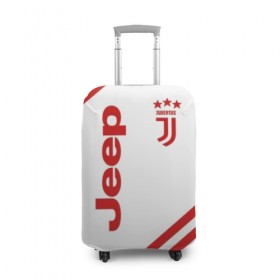 Чехол для чемодана 3D с принтом Juventus Lifestyle в Новосибирске, 86% полиэфир, 14% спандекс | двустороннее нанесение принта, прорези для ручек и колес | 