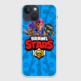 Чехол для iPhone 13 mini с принтом BRAWL STARS в Новосибирске,  |  | android | brawl stars | bull | colt | games | mobile game | stars | берли | бо | брок | ворон | джесси | динамайк | дэррил | игры | кольт | леон | мобильные игры | мортис | нита | пайпер | пенни | поко | пэм | рикошет | спайк | тара | фрэн