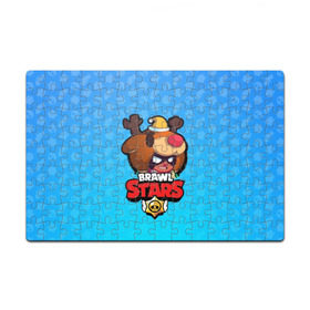 Пазл магнитный 126 элементов с принтом Nita - BRAWL STARS в Новосибирске, полимерный материал с магнитным слоем | 126 деталей, размер изделия —  180*270 мм | brawl | bull | colt | crow | el primo | game | games | leon | moba | nita | online | penny | poco | shelly | spike | star | stars | wanted | брав | бравл | браво | звезда | звезды | игра | игры | онлайн | старс