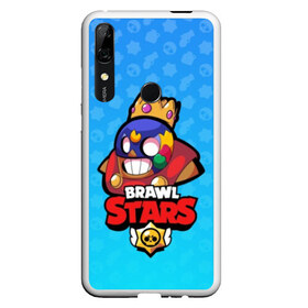 Чехол для Honor P Smart Z с принтом El Primo - BRAWL STARS в Новосибирске, Силикон | Область печати: задняя сторона чехла, без боковых панелей | Тематика изображения на принте: brawl | bull | colt | crow | el primo | game | games | leon | moba | online | penny | poco | shelly | spike | star | stars | wanted | брав | бравл | браво | звезда | звезды | игра | игры | лого | моба | онлайн | старс