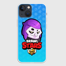 Чехол для iPhone 13 mini с принтом Mortis   BRAWL STARS в Новосибирске,  |  | brawl | bull | colt | crow | el primo | game | games | leon | moba | mortis | online | penny | poco | shelly | spike | star | stars | wanted | брав | бравл | браво | звезда | звезды | игра | игры | моба | онлайн | старс