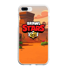 Чехол для iPhone 7Plus/8 Plus матовый с принтом BRAWL STARS (Карта) в Новосибирске, Силикон | Область печати: задняя сторона чехла, без боковых панелей | brawl | bull | colt | crow | el primo | game | games | leon | moba | online | penny | poco | shelly | spike | star | stars | wanted | брав | бравл | браво | звезда | звезды | игра | игры | лого | моба | онлайн | старс