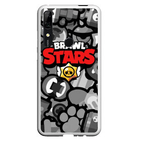 Чехол для Honor P Smart Z с принтом BRAWL STARS в Новосибирске, Силикон | Область печати: задняя сторона чехла, без боковых панелей | brawl | bull | colt | crow | el primo | game | games | leon | moba | online | penny | poco | shelly | spike | star | stars | wanted | брав | бравл | браво | звезда | звезды | игра | игры | лого | моба | онлайн | старс