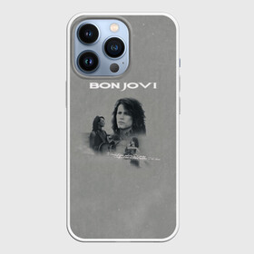 Чехол для iPhone 13 Pro с принтом Bon Jovi в Новосибирске,  |  | Тематика изображения на принте: bon jovi | альбом | арена | бон | бон джови | глэм | группа | джови | джон | метал | музыка | надпись | песни | поп | попрок | рок | рокер | смайл | солист | софт | стена | хард | хеви | хевиметал