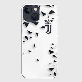 Чехол для iPhone 13 mini с принтом Juventus в Новосибирске,  |  | calcio | club | cr7 | cristiano ronaldo | dybala | football | full highlights | goals | highlights | italia | juventus | napoli | roma | serie a | белый | италия | клуб | форма | черный | ювентус