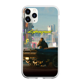 Чехол для iPhone 11 Pro матовый с принтом CYBERPUNK 2077 в Новосибирске, Силикон |  | 2019 | cd project red | cyberpunk 2077 | future | hack | night city | samurai | sci fi | андроиды | безумие | будущее | киберпанк 2077 | логотип | роботы | самураи | фантастика | цифры