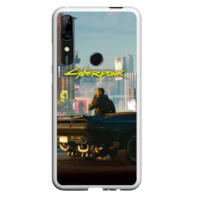 Чехол для Honor P Smart Z с принтом CYBERPUNK 2077 в Новосибирске, Силикон | Область печати: задняя сторона чехла, без боковых панелей | Тематика изображения на принте: 2019 | cd project red | cyberpunk 2077 | future | hack | night city | samurai | sci fi | андроиды | безумие | будущее | киберпанк 2077 | логотип | роботы | самураи | фантастика | цифры