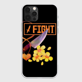 Чехол для iPhone 12 Pro Max с принтом FIGHT в Новосибирске, Силикон |  | Тематика изображения на принте: alphys | animation | asriel | comic dub | comic dubs | deltarune | gaming | toriel | undertale | андертеил | история | подземная | фриск | чай тв | чара