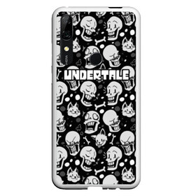 Чехол для Honor P Smart Z с принтом UNDERTALE в Новосибирске, Силикон | Область печати: задняя сторона чехла, без боковых панелей | game | undertale | азриэль дримурр | альфис | андайн | андертейл | асгор дримурр | добро | дьявол | зло | игра | игры | кости | меттатон | папирус | санс | стрела | ториэль | трезубец | фриск | чара | черный