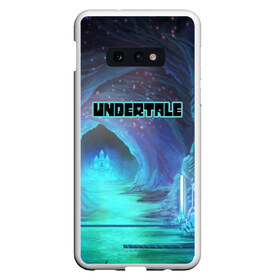 Чехол для Samsung S10E с принтом Undertale в Новосибирске, Силикон | Область печати: задняя сторона чехла, без боковых панелей | game | undertale | азриэль дримурр | альфис | андайн | андертейл | асгор дримурр | добро | дьявол | зло | игра | игры | кости | меттатон | папирус | санс | стрела | ториэль | трезубец | фриск | чара | черный