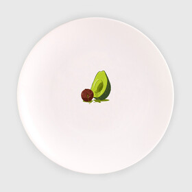 Тарелка 3D с принтом Avocado R.I.P. в Новосибирске, фарфор | диаметр - 210 мм
диаметр для нанесения принта - 120 мм | авокадо | арт | веган | вегетарианец | вкусняшка | еда | жиры | зеленый | зож | косточка | милый | овощи | пп | фрукты | юмор