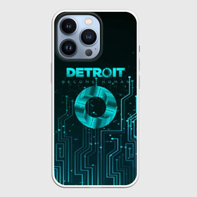 Чехол для iPhone 13 Pro с принтом Detroit: Вecome Human в Новосибирске,  |  | 3d | cтать человеком | detroit city | detroit: вecome human | игра | интерактивная | квест | кинематограф | приключения | франция