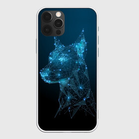 Чехол для iPhone 12 Pro Max с принтом Доберман в Новосибирске, Силикон |  | animal | blue | breed | doberman | dog | geometric | pattern | service | space | stars | геометрический | доберман | животное | звёзды | космос | порода | рисунок | синий | служебный | собака