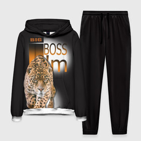 Мужской костюм 3D (с толстовкой) с принтом Я Босс Im big boss в Новосибирске,  |  | Тематика изображения на принте: big boss | кружка с леопардом
купить | купить футболку boss | купить футболку босс | подарок начальнику | стильная футболка | футболка с леопардом купить | я босс | я начальник