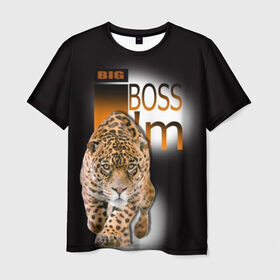 Мужская футболка 3D с принтом Я Босс Im big boss в Новосибирске, 100% полиэфир | прямой крой, круглый вырез горловины, длина до линии бедер | Тематика изображения на принте: big boss | кружка с леопардом
купить | купить футболку boss | купить футболку босс | подарок начальнику | стильная футболка | футболка с леопардом купить | я босс | я начальник