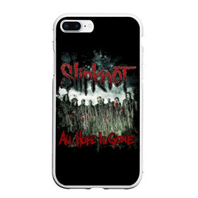 Чехол для iPhone 7Plus/8 Plus матовый с принтом Slipknot в Новосибирске, Силикон | Область печати: задняя сторона чехла, без боковых панелей | band | corey taylor | jim root | metal | mick thomson | music | official | альтернативный | глэм | готик | гранж | метал | музыка | пост | рок | слипкнот | хард