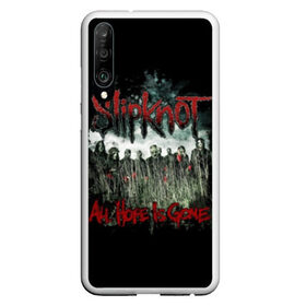 Чехол для Honor P30 с принтом Slipknot в Новосибирске, Силикон | Область печати: задняя сторона чехла, без боковых панелей | band | corey taylor | jim root | metal | mick thomson | music | official | альтернативный | глэм | готик | гранж | метал | музыка | пост | рок | слипкнот | хард