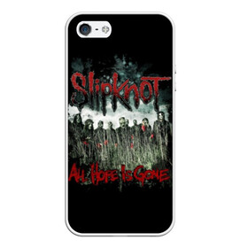 Чехол для iPhone 5/5S матовый с принтом Slipknot в Новосибирске, Силикон | Область печати: задняя сторона чехла, без боковых панелей | band | corey taylor | jim root | metal | mick thomson | music | official | альтернативный | глэм | готик | гранж | метал | музыка | пост | рок | слипкнот | хард