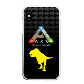 Чехол для iPhone XS Max матовый с принтом Ark Survival Evolved в Новосибирске, Силикон | Область печати: задняя сторона чехла, без боковых панелей | ark | ark survival evolved | evolved | survival | арк