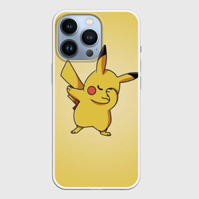 Чехол для iPhone 13 Pro с принтом Pikachu Pika Pika в Новосибирске,  |  | pika | pikachu | аниме | детская | детям | игры | молния | мышка | мышь | пика | пикачу | покемон | покемоны