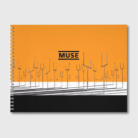 Альбом для рисования с принтом Muse в Новосибирске, 100% бумага
 | матовая бумага, плотность 200 мг. | muse | альтернативный | группа | доминик ховард | крис уолстенхолм | мосе | моус | моусе | муза | музе | музык | мусе | мьюз | мэттью беллами | прогрессивный | рок | симфонический | спейс | спейсрок