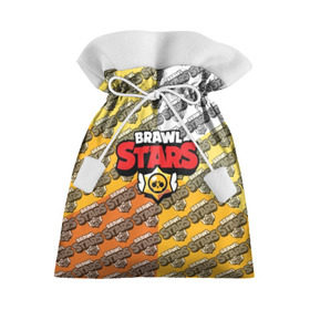 Подарочный 3D мешок с принтом Brawl Stars. в Новосибирске, 100% полиэстер | Размер: 29*39 см | 3d | brawl stars | moba | pattern | бравл старс | жанр | игра | лого | логотип | надпись | паттерн | текстура