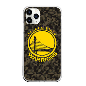 Чехол для iPhone 11 Pro матовый с принтом Golden State Warriors camo в Новосибирске, Силикон |  | Тематика изображения на принте: golden state | golden state warriors | nba | warriors | баскетбол | голден стэйт | голден стэйт уорриорз | камуфляж | нба | спорт | уорриорз camo | хаки