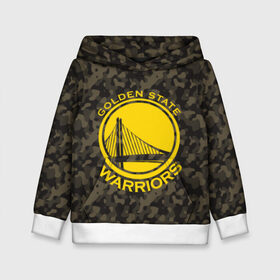 Детская толстовка 3D с принтом Golden State Warriors camo в Новосибирске, 100% полиэстер | двухслойный капюшон со шнурком для регулировки, мягкие манжеты на рукавах и по низу толстовки, спереди карман-кенгуру с мягким внутренним слоем | golden state | golden state warriors | nba | warriors | баскетбол | голден стэйт | голден стэйт уорриорз | камуфляж | нба | спорт | уорриорз camo | хаки