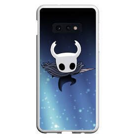 Чехол для Samsung S10E с принтом Рыцарь - HOLLOW KNIGHT в Новосибирске, Силикон | Область печати: задняя сторона чехла, без боковых панелей | game | games | ghosts | godmaster | hollow | hornet | knight | metroidvania | silksong | zote | гримм | зот | игра | игры | квиррел | найт | песня | полый | призраки | пустой | рыцарь | силксонг | холлоу | хорнет | шелк